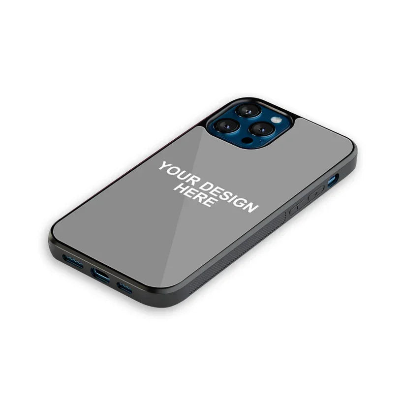 Apple Custom Printed Glass Back Case – Personalized Design - Drakon Lifestyle India
