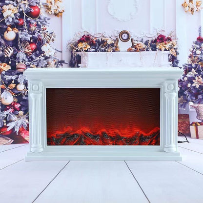 White Bonfire Fireplace Lamp for Home Decor - Drakon Lifestyle India