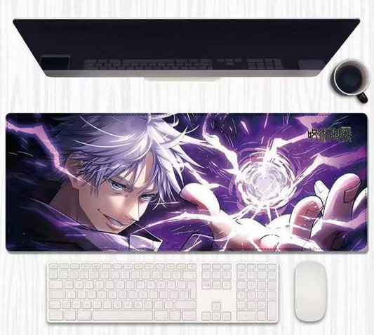 Gojo Satoru Mouse Pad – XL Jujutsu Kaisen Anime Desk Mat