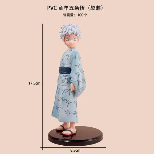 Gojo Satoru in Kimono Action Figure – 17.5 cm | Jujutsu Kaisen Collectible - Drakon Lifestyle India