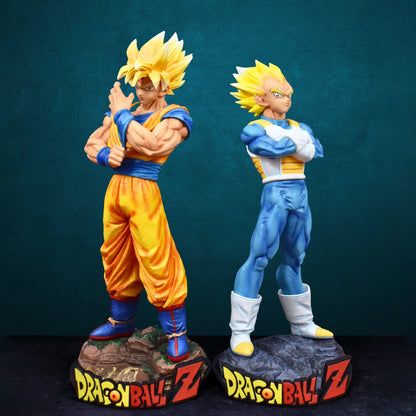 Dragon Ball Z Super Saiyan Goku & Vegeta Action Figure Set – 32 CM (2 PCS)