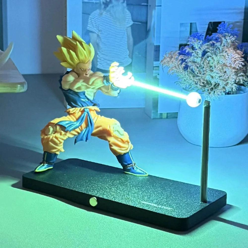 Dragon Ball Z Goku Magnetic Floating Lamp – Kamehameha LED Figure