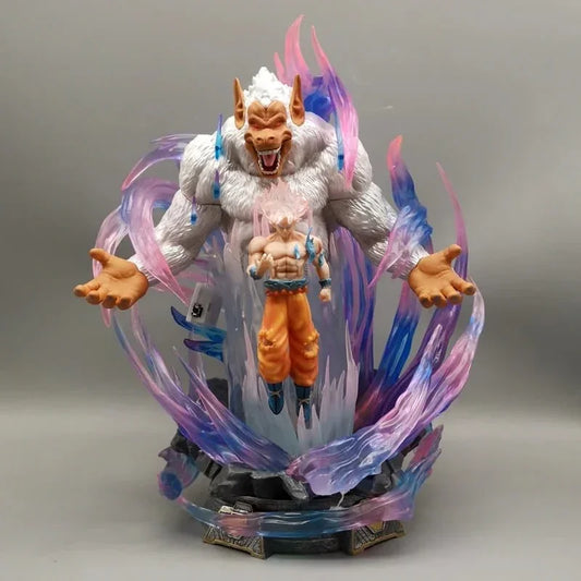 Goku Ultra Instinct & Great Ape LED Figure – 30 cm Dragon Ball GT Collectible Statue - Drakon Lifestyle India