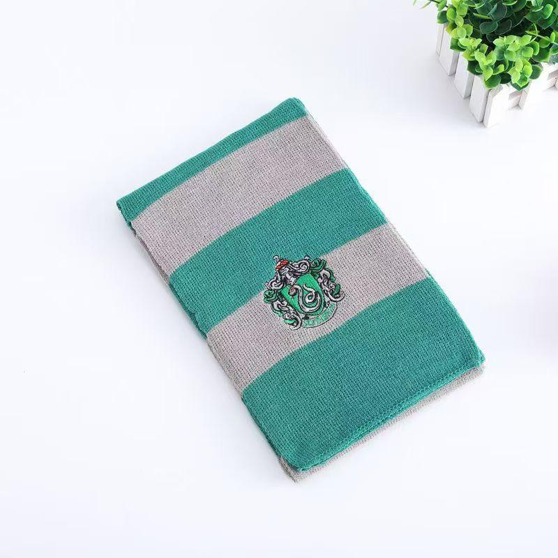 Harry Potter Inspired House Scarf Muffler with Emblem For Cosplay - Drakon Lifestyle India