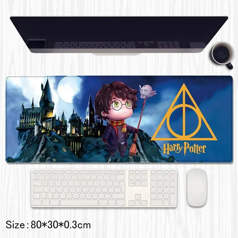 Harry Potter Extended Gaming Mouse Pad / Desk Mat – 80×30 cm - Drakon Lifestyle India