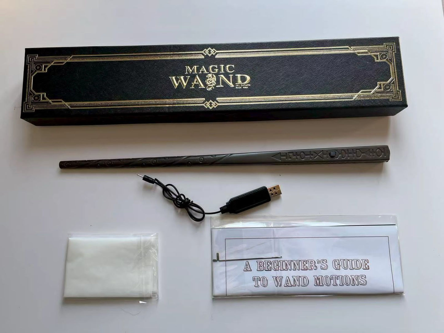 Harry Potter Fire Shooting Magic Wand 40 cm Rechargeable