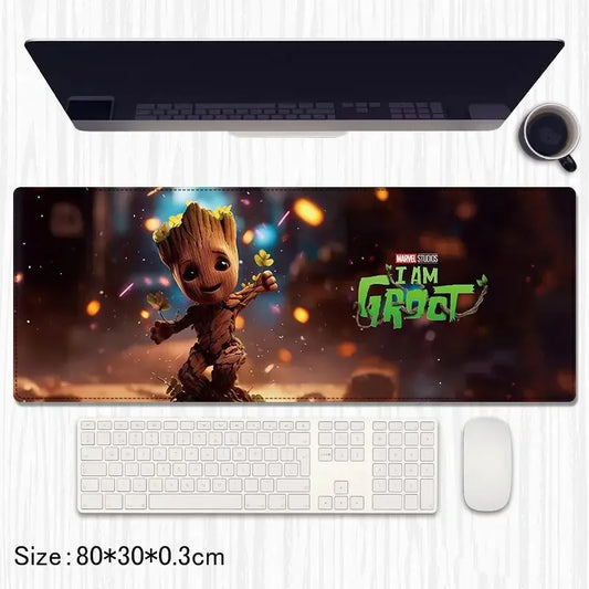 Groot Superhero Extended Gaming Mouse Pad / Desk Mat – 80×30 cm - Drakon Lifestyle India