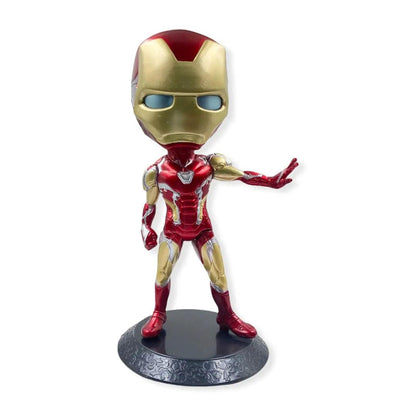 Iron Man Q Posket Chibi Figure | Superhero Collectible 15cm - Drakon Lifestyle India