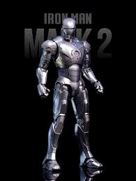 Iron Man Mark 2 Deluxe Action Figure 10cm – Marvel Silver Armor Collectible
