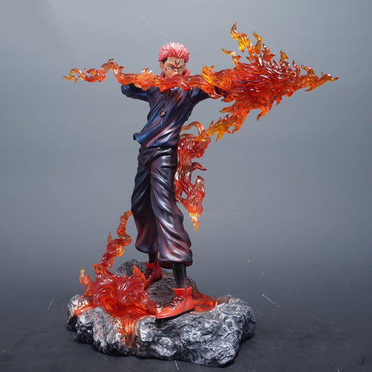 Jujutsu Kaisen Sukuna Piercing Arrow Action Figure – 30 cm | Anime Collectible Statue
