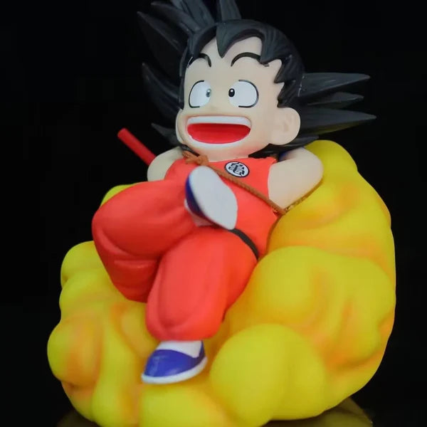 Kid Goku Flying Cloud LED Lamp – 15 cm Dragon Ball Collectible Light