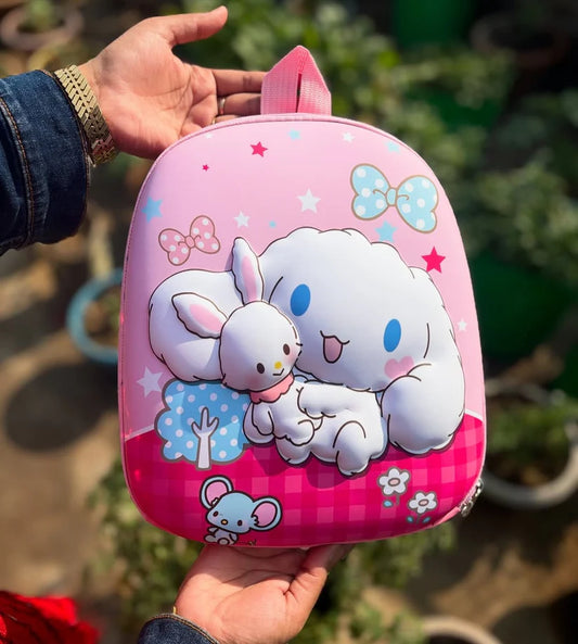 Cute Cinnamoroll Kids School Bag – Pink Kawaii Cartoon Backpack