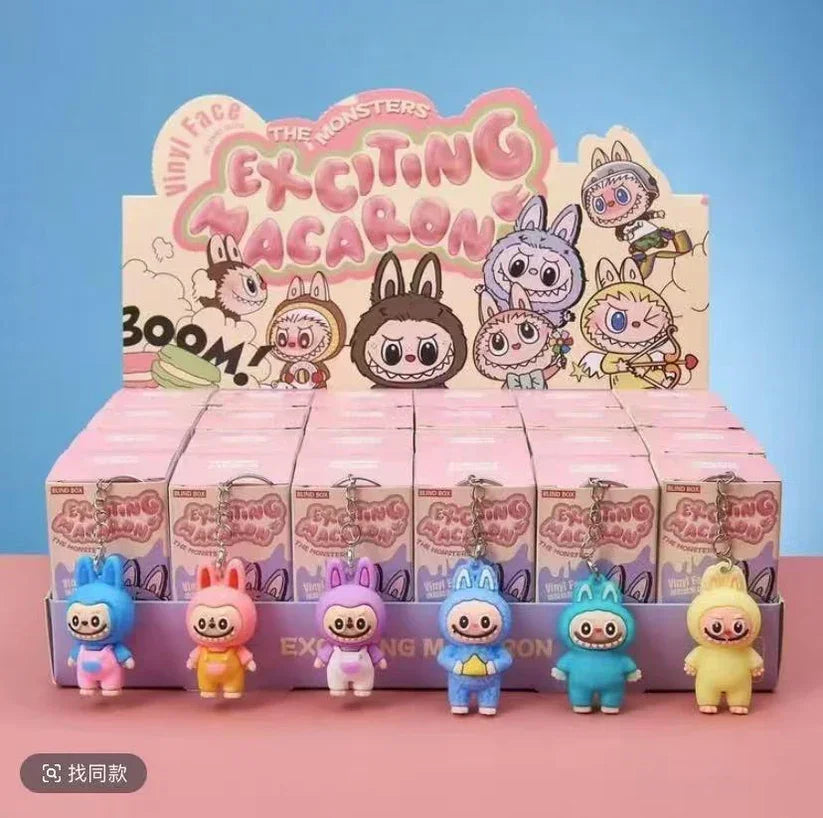 Labubu 3D Keychain Blind Box Series – Cute Cartoon Collectible Keychains - Drakon Lifestyle India
