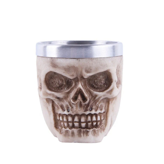Mini Skull Shot Glass – Clear Gothic Shooter Cup