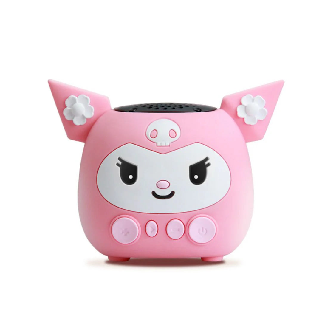 Kuromi Cartoon Bluetooth Speaker – Cute Portable Mini Speaker (Pink & Black)