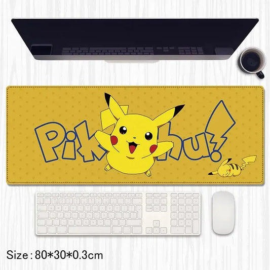 Pokemon - Pikachu Extended Gaming Mouse Pad / Desk Mat – 80×30 cm - Drakon Lifestyle India