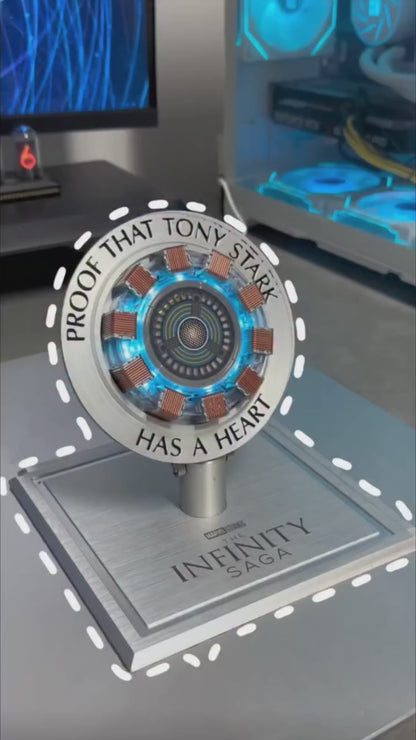 Killerbody Iron Man Arc Reactor Wireless Charger Metal Edition (2026 Model) – Infinity Saga Collectible Display