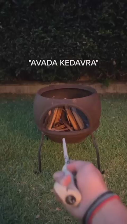 harry potter magic fire wand video