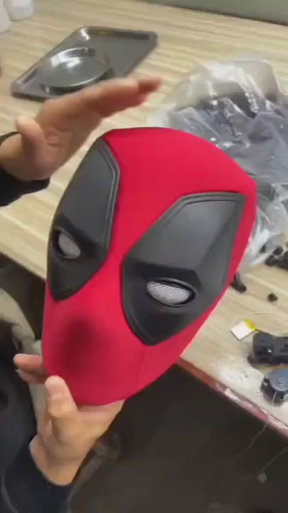 Deadpool Touch Sensor LED Mask – Light-Up Eyes Cosplay