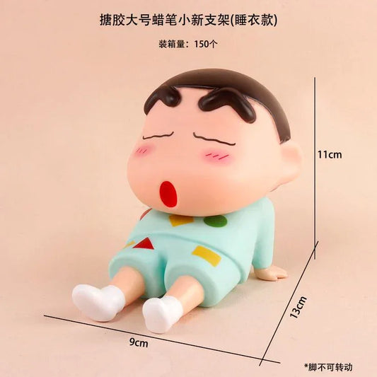 Shinchan Sitting Cartoon Figure – 11 cm Decorative Anime Collectible - Drakon Lifestyle India