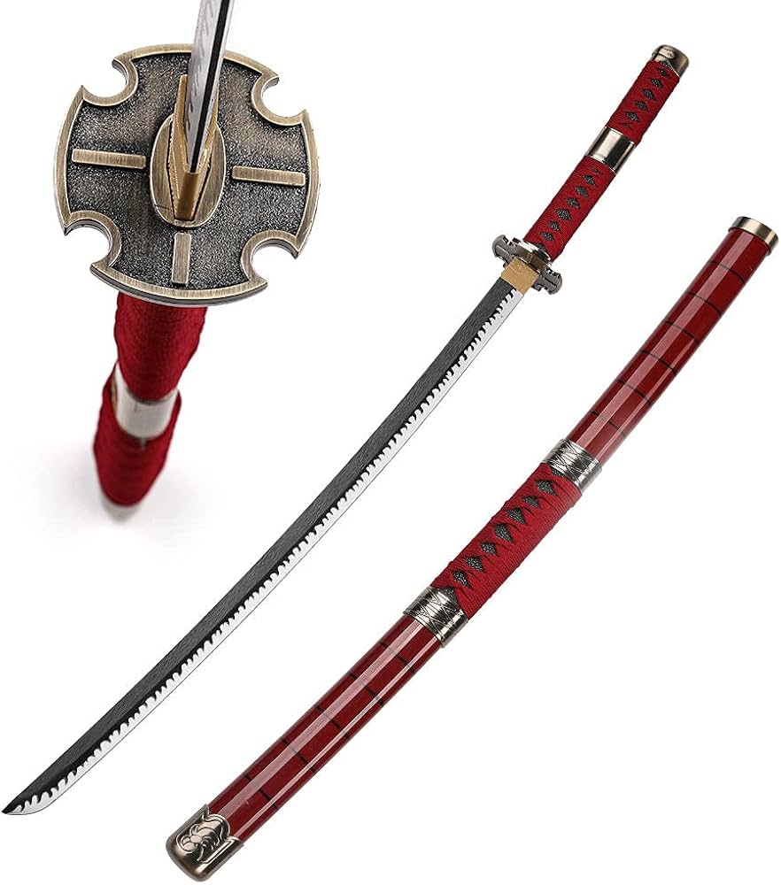 One Piece-Shusui Style Anime Bamboo Wooden Katana – Cosplay Collectible Prop