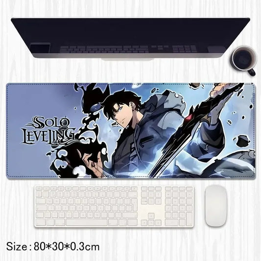 Solo Leveling Anime Extended Gaming Mouse Pad / Desk Mat – 80×30 cm - Drakon Lifestyle India
