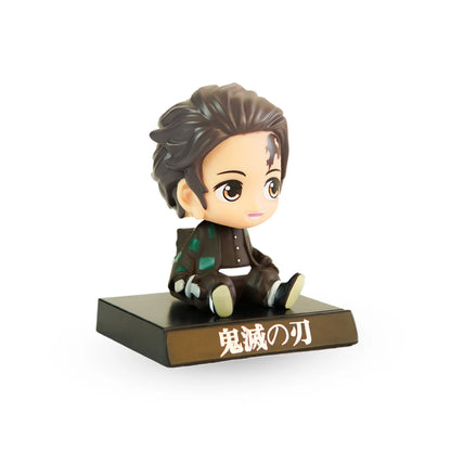 Tanjiro Kamado Bobblehead – 11 cm Demon Slayer Figure on Logo Base