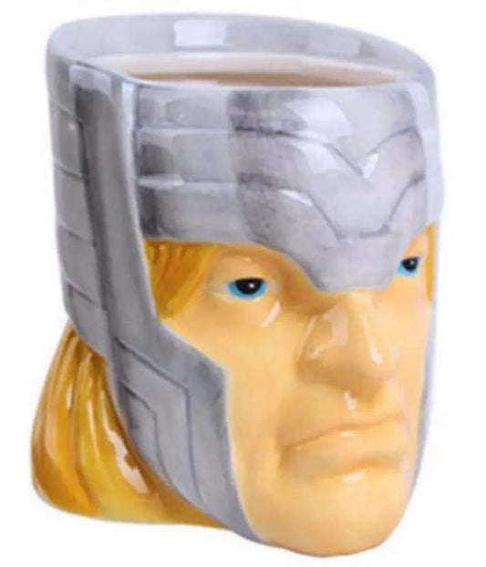 Thor 3D Ceramic Mug – Superhero Coffee Cup - Drakon Lifestyle India