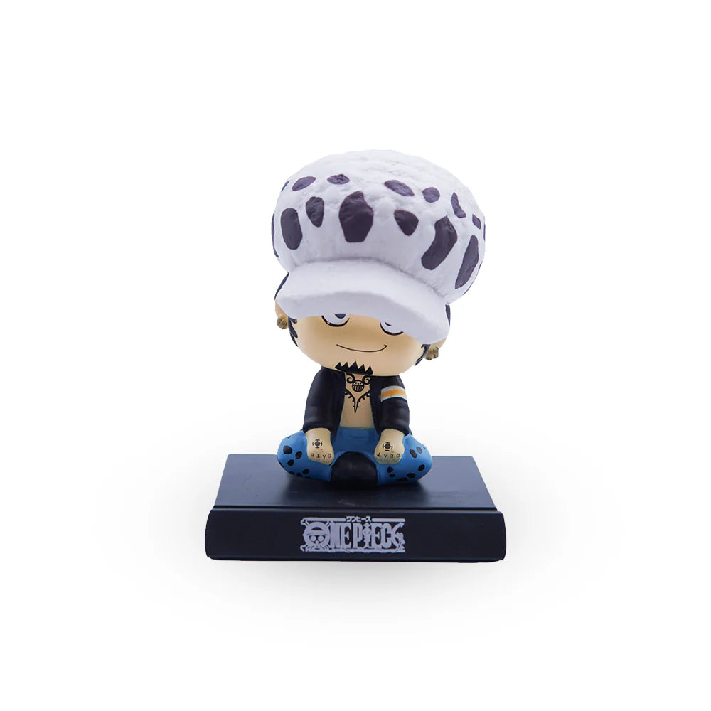 One Piece Trafalgar Law Spotted Hat Bobblehead Figure