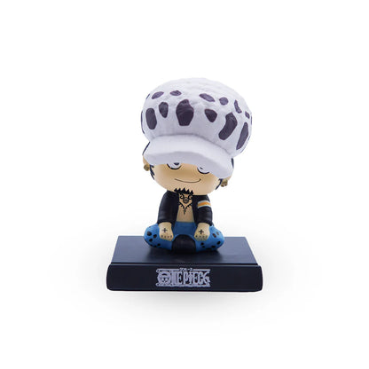 One Piece Trafalgar Law Spotted Hat Bobblehead Figure