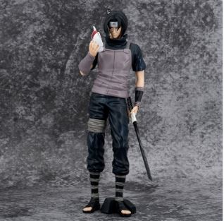 Naruto Shippuden Itachi Uchiha 18 cm Anbu Figure – Mask in Hand, Sword at Side